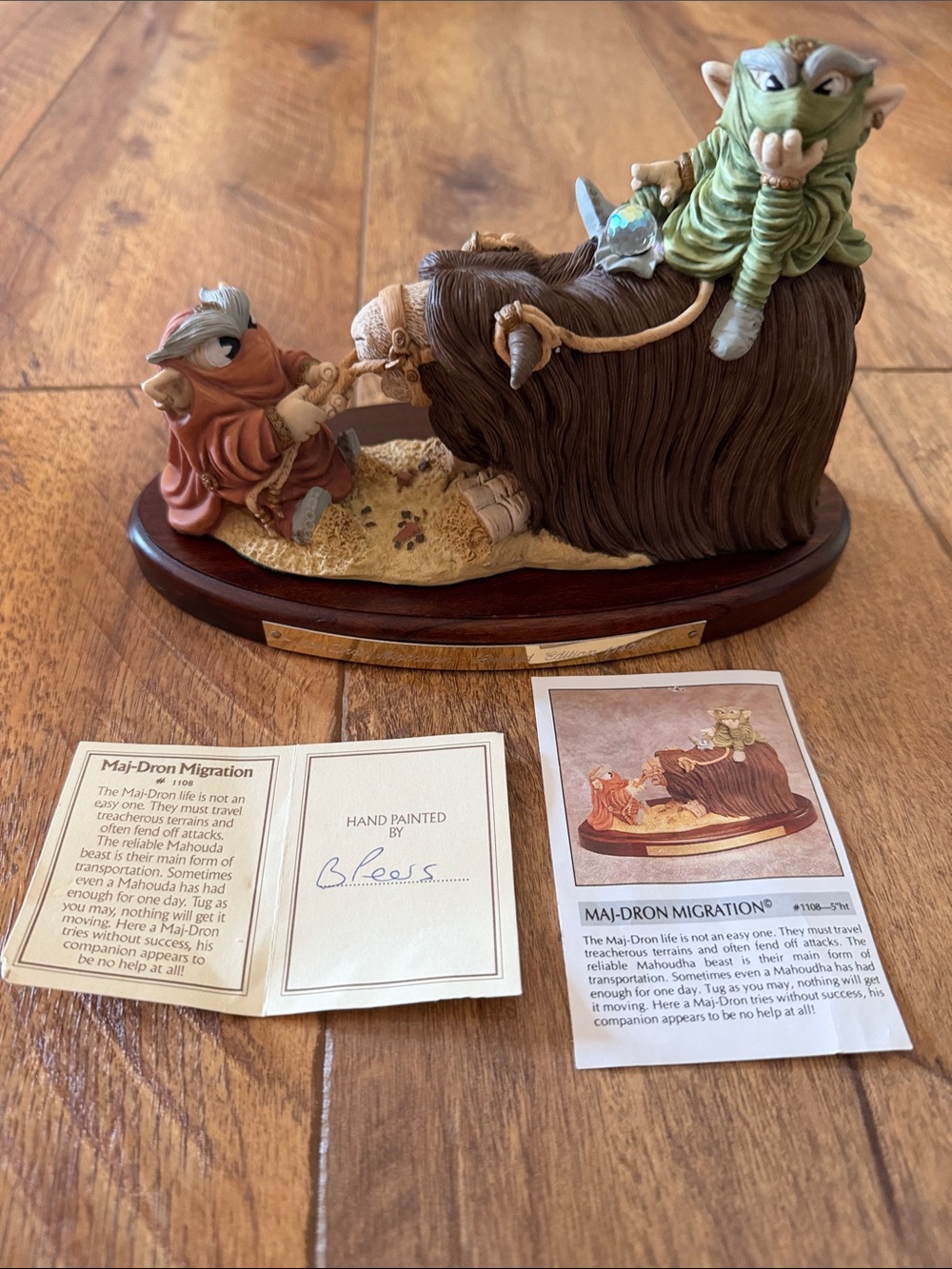 World of Krystonia Maj-Dron Migration Figure